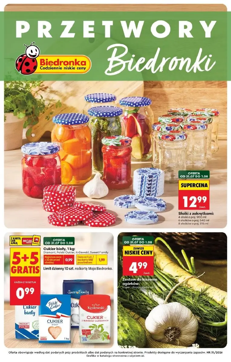 Biedronka, gazetka do 31.08.2026 31.08.2026
